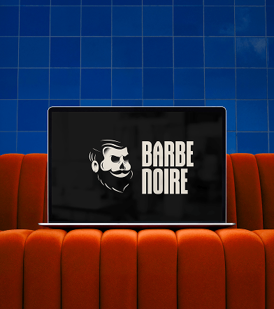 logo barbe noire